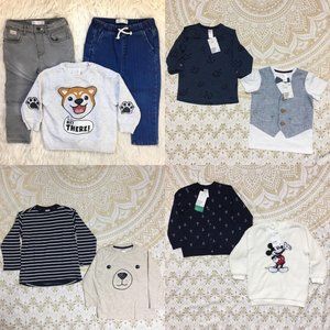 Toddler boy clothes bundle lot size 18-24 months